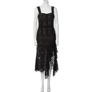 Bronx and Banco
Tiffany Ruffle Midi Dress, size medium